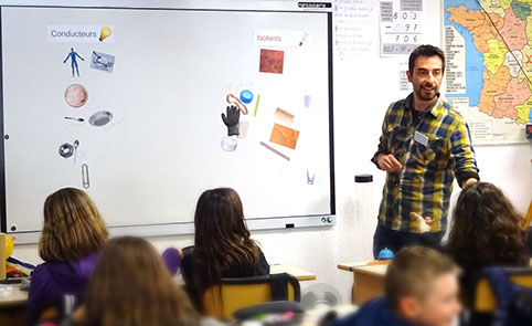 animation pédagogique classe élèves